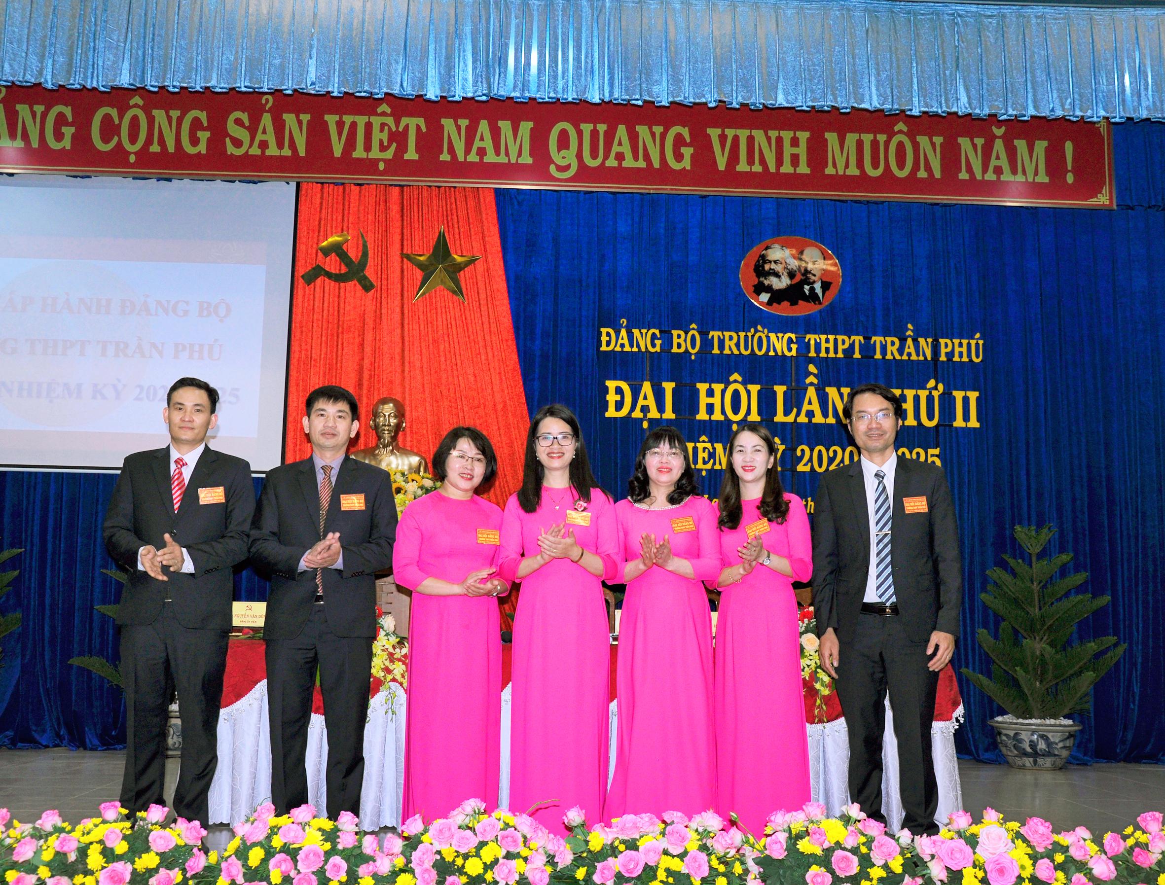 Đại hội Đảng bộ trường THPT Trần Phú, khóa II, nhiệm kỳ 2020 - 2025